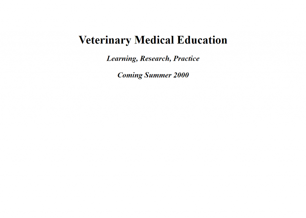 vet go 2001 screenshot